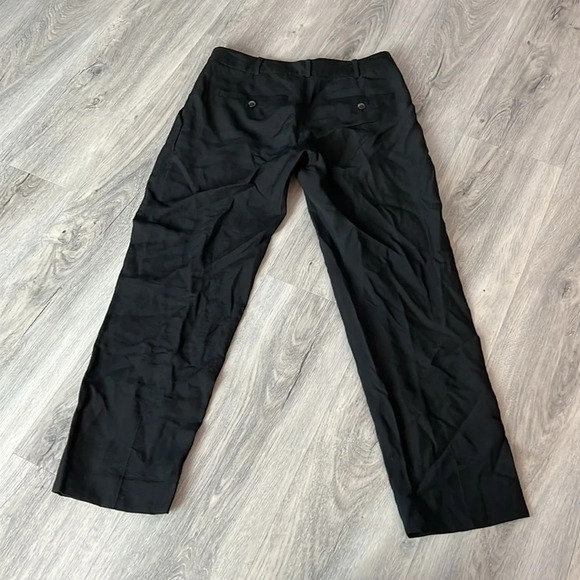 🏁 Club Monaco black straight leg pants size 00 - Picture 7 of 9